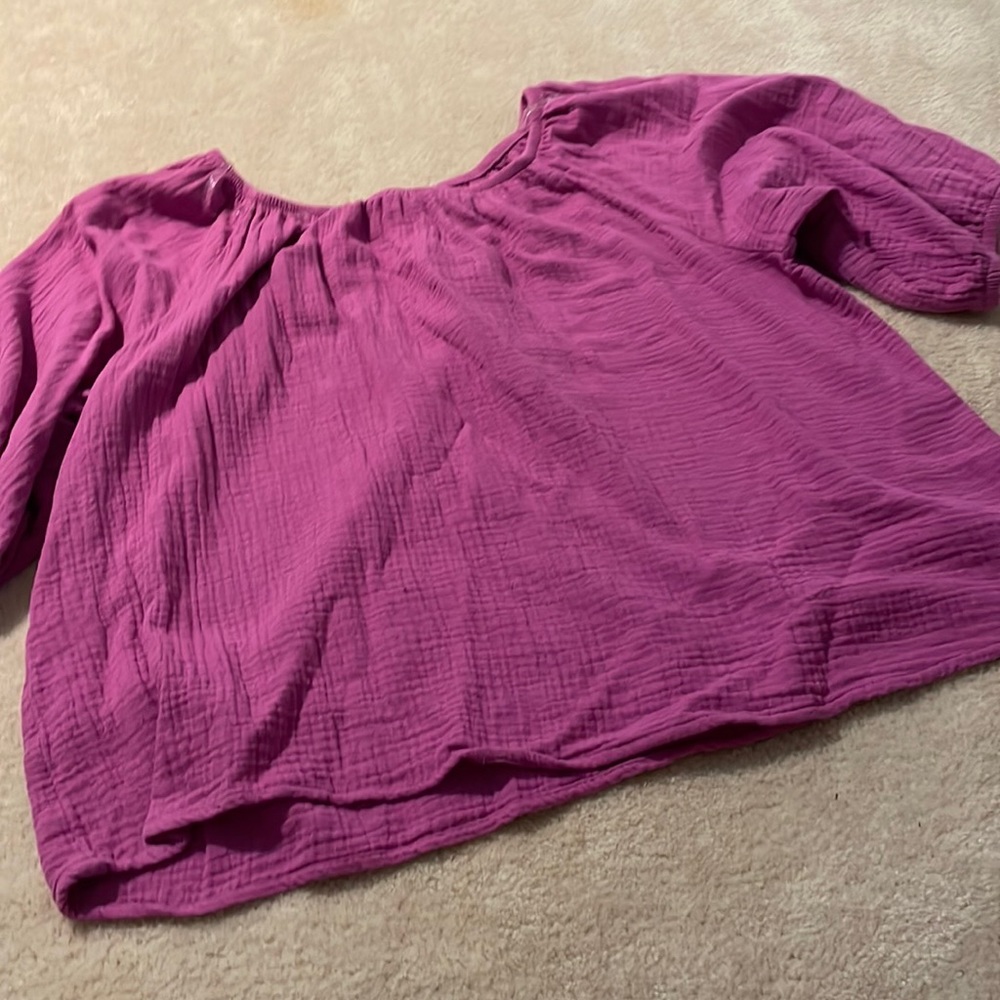 Purple blouse